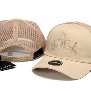 AMIRI Tan Star Mesh Cap